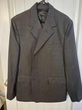 Mens Classic Gray Suit